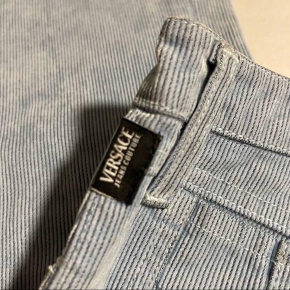 Versace Jeans Couture Flare Leg Pant Size Women 27 - Picture 14 of 14